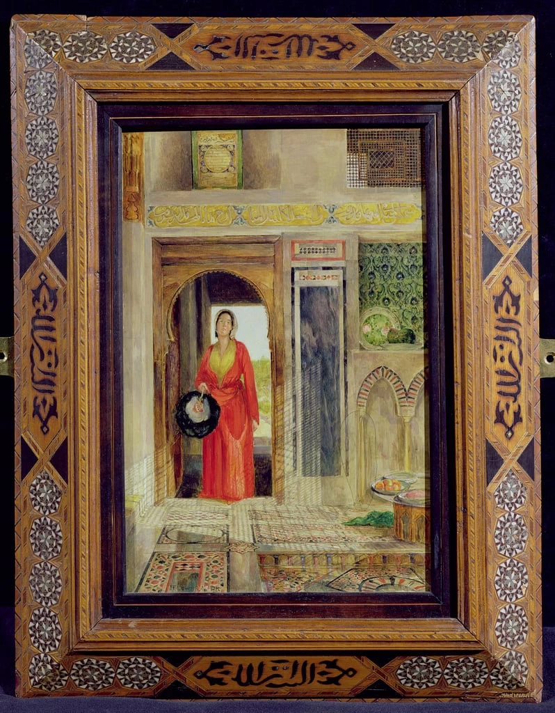 Ingresso all'harem, 1871 - The Higgins Art Gallery & Museum, Bedfor